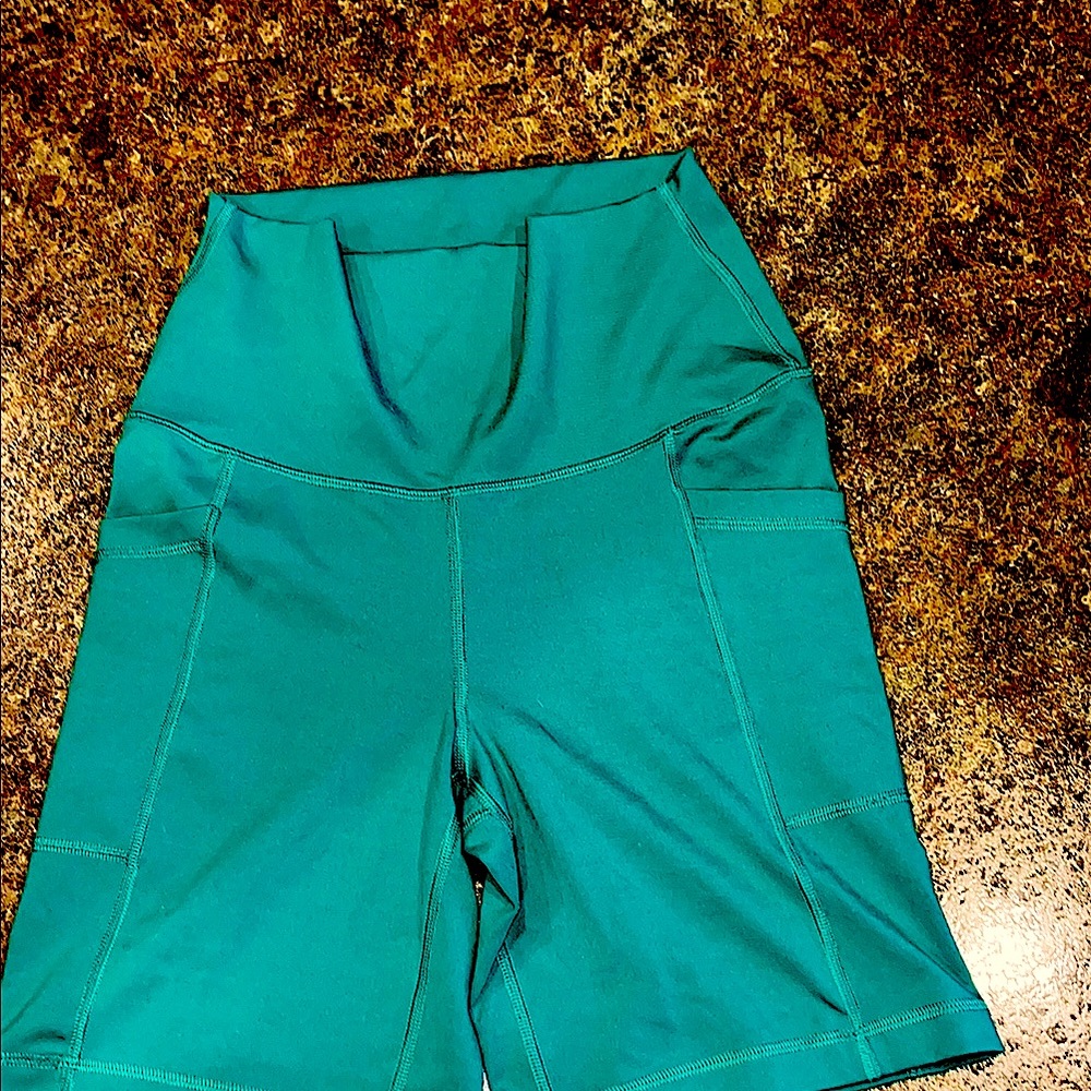 Women's Green Shorts